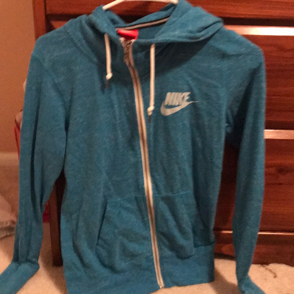 Blue nike jacket